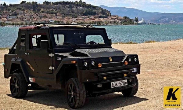 Κατασκευάστηκε το πρώτο ελληνικό τζιπ – Πήρε πινακίδες για να κυκλοφορεί στους ελληνικούς δρόμους